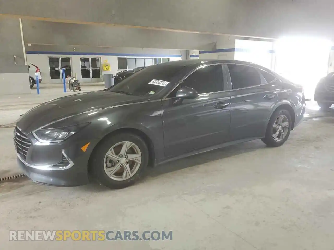 1 Photograph of a damaged car 5NPEG4JA6MH089985 HYUNDAI SONATA 2021