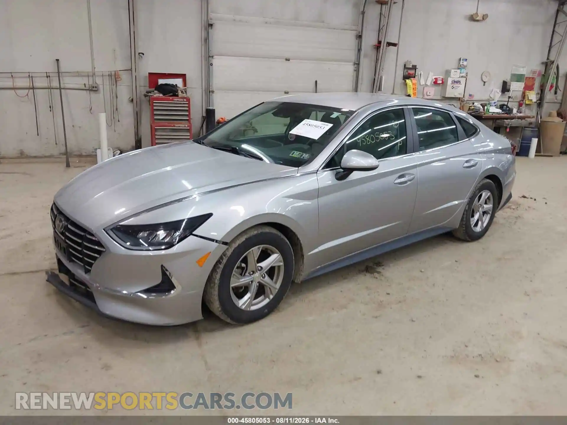 2 Photograph of a damaged car 5NPEG4JA6MH128879 HYUNDAI SONATA 2021