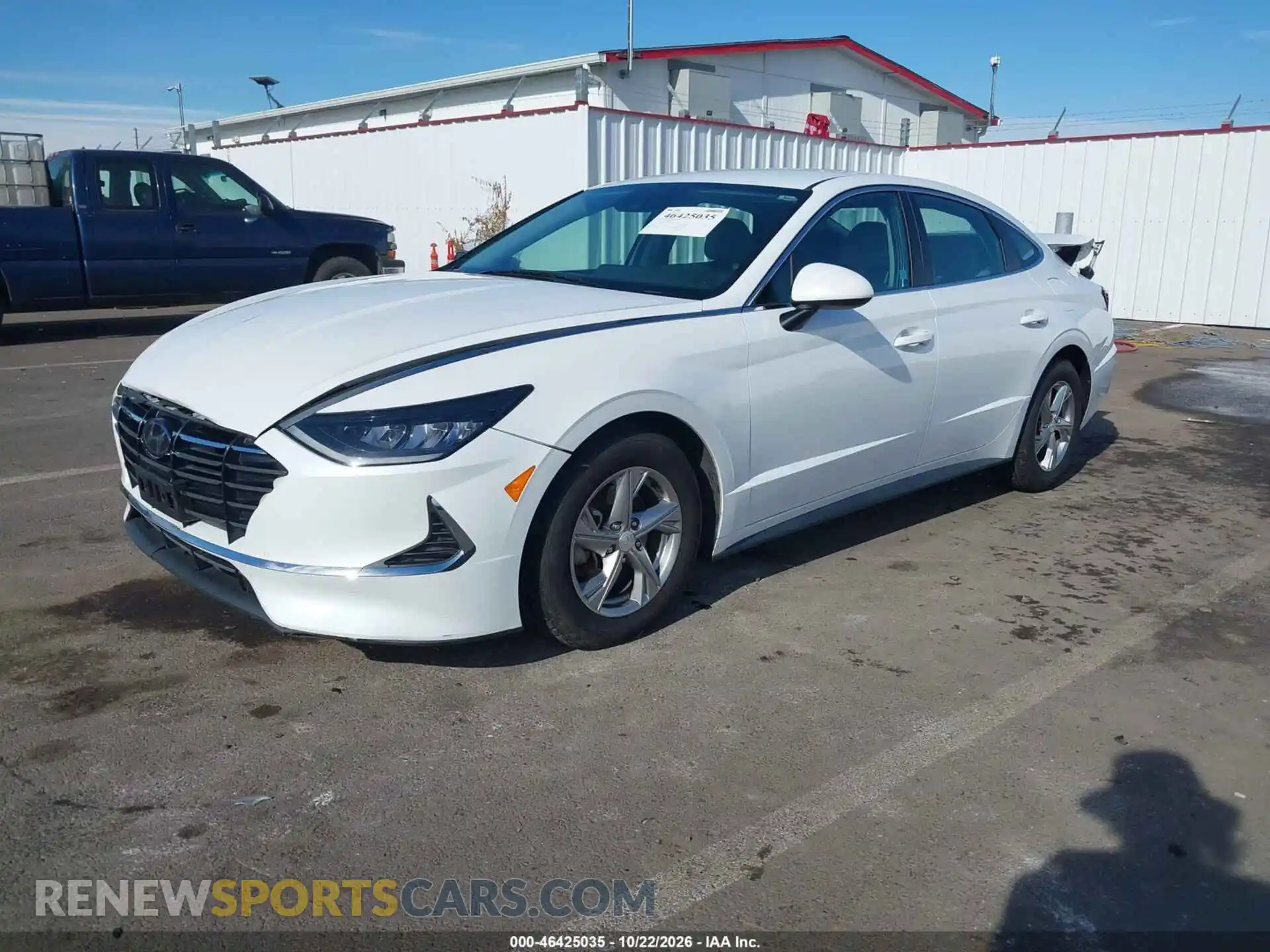 2 Photograph of a damaged car 5NPEG4JA7MH080700 HYUNDAI SONATA 2021