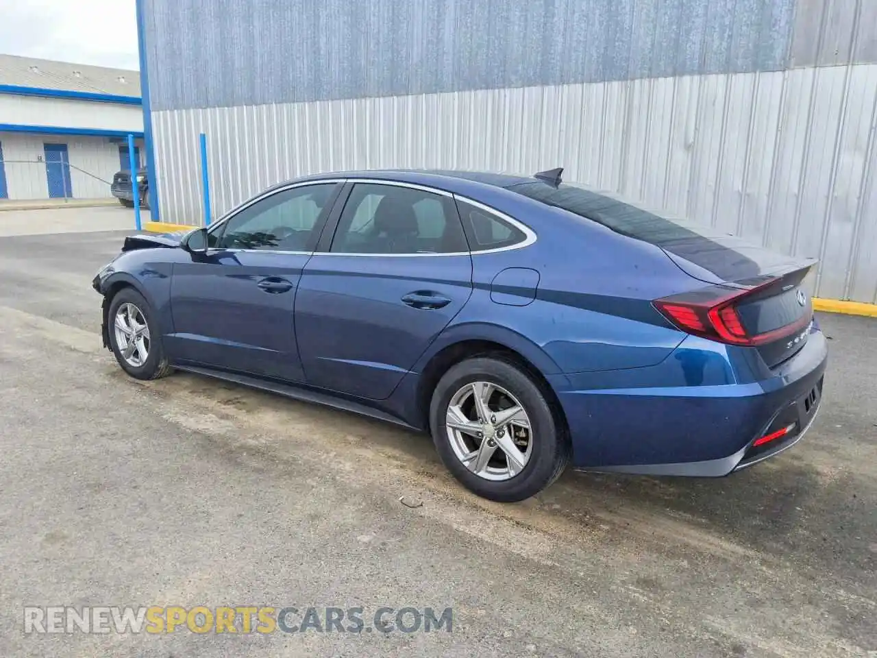 2 fotografías del automóvil dañado 5NPEG4JA7MH104896 HYUNDAI SONATA 2021