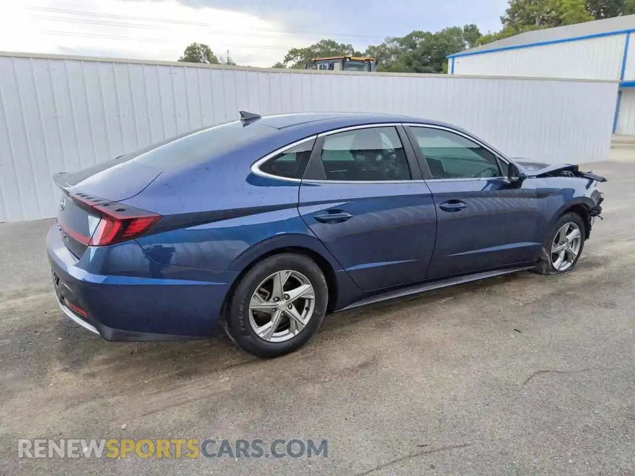 3 fotografías del automóvil dañado 5NPEG4JA7MH104896 HYUNDAI SONATA 2021