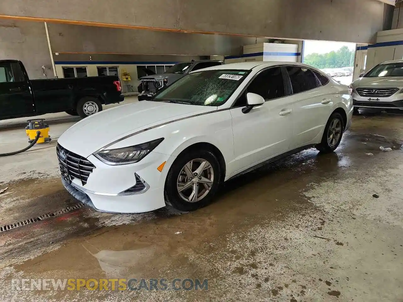 1 Photograph of a damaged car 5NPEG4JA8MH078339 HYUNDAI SONATA 2021