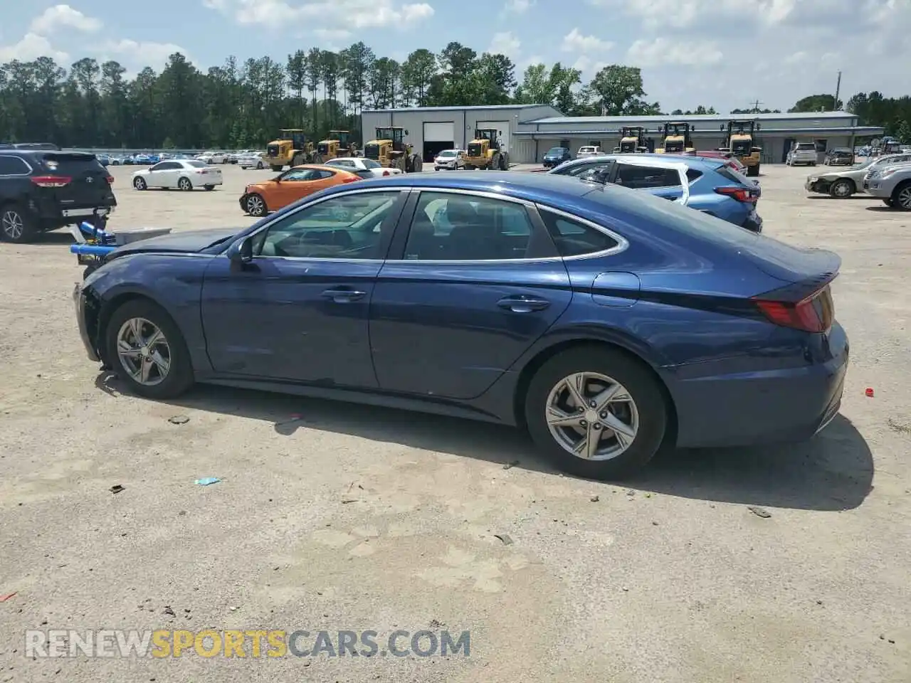2 Photograph of a damaged car 5NPEG4JA9MH068788 HYUNDAI SONATA 2021