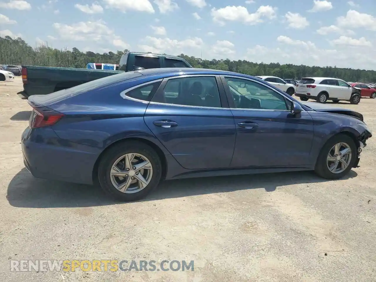 3 Photograph of a damaged car 5NPEG4JA9MH068788 HYUNDAI SONATA 2021