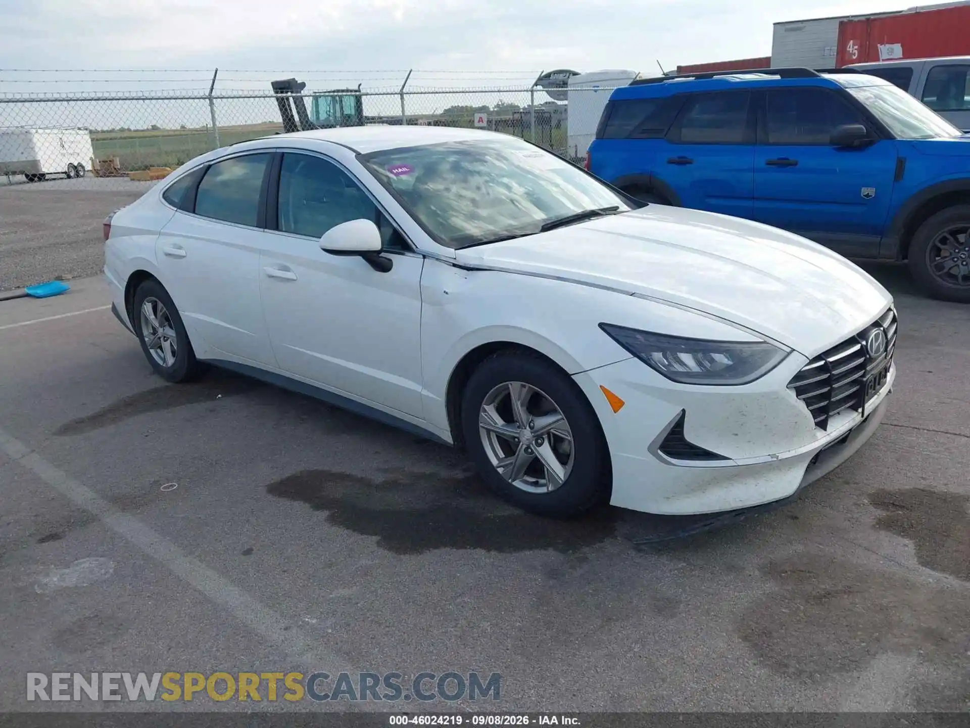 1 Фотография поврежденного автомобиля 5NPEG4JA9MH080357 HYUNDAI SONATA 2021