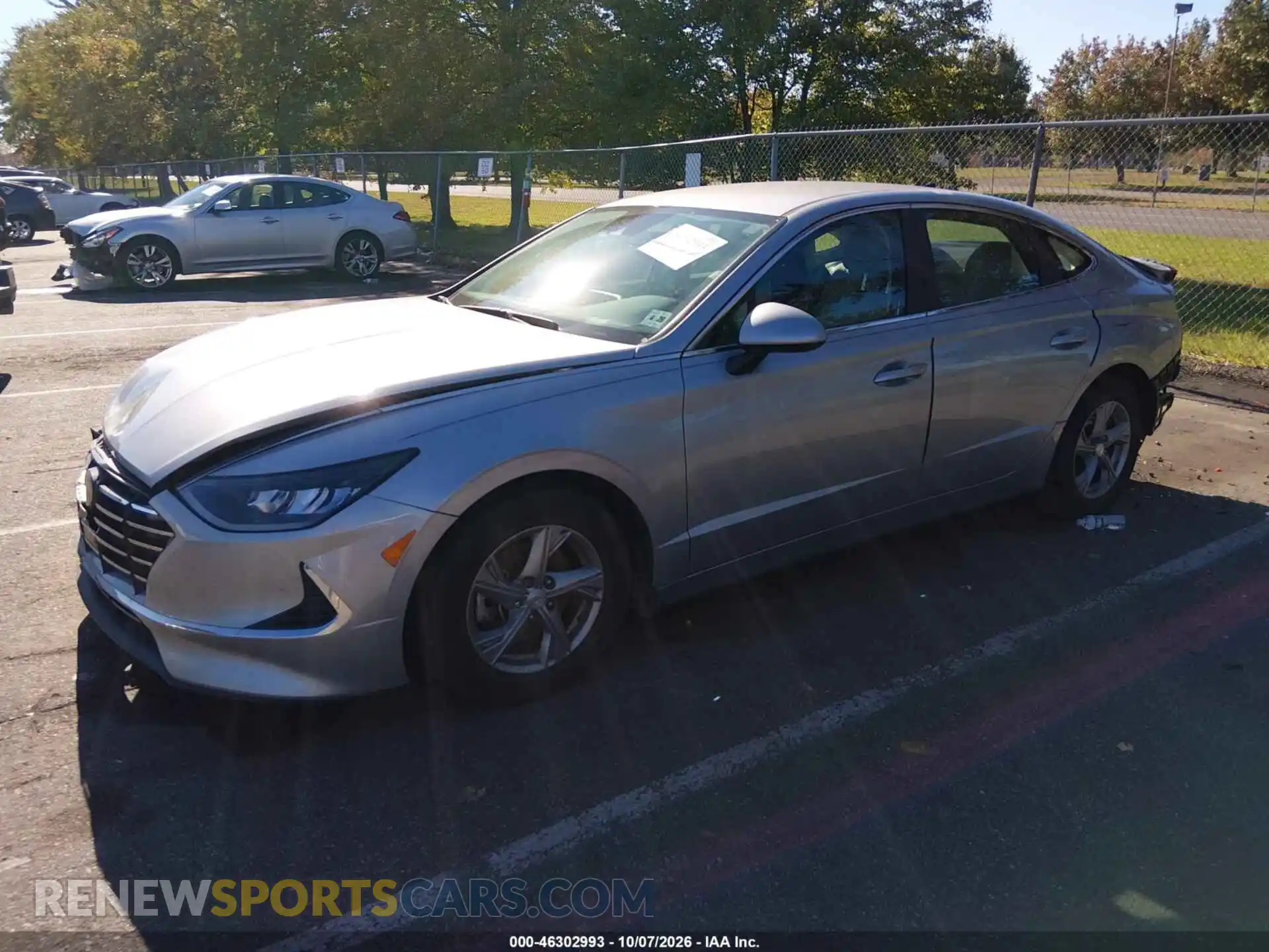 2 Photograph of a damaged car 5NPEG4JA9MH082660 HYUNDAI SONATA 2021