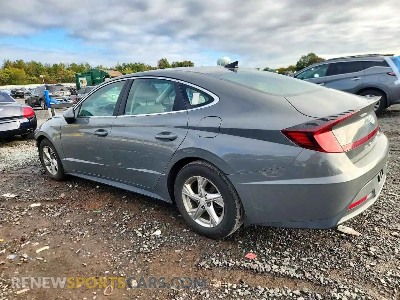 2 Photograph of a damaged car 5NPEG4JA9MH082884 HYUNDAI SONATA 2021