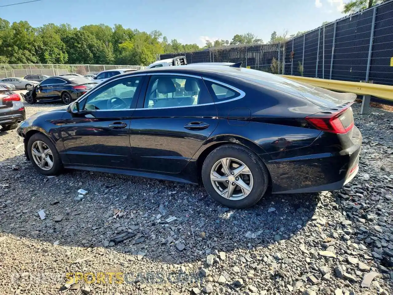 2 Photograph of a damaged car 5NPEG4JA9MH116774 HYUNDAI SONATA 2021