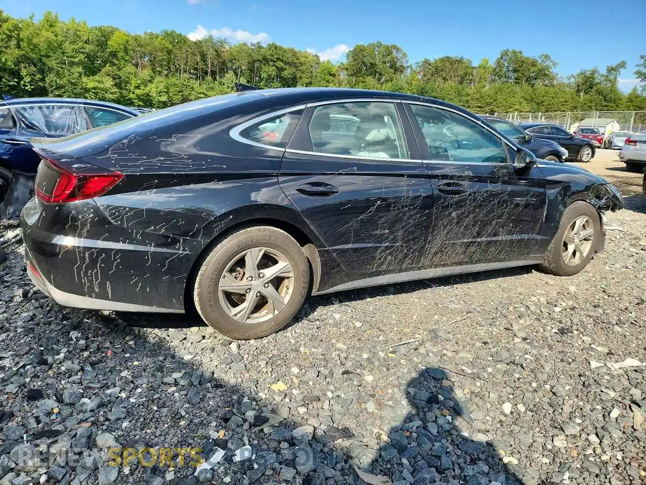 3 Photograph of a damaged car 5NPEG4JA9MH116774 HYUNDAI SONATA 2021