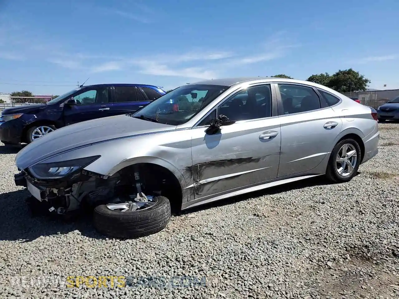 1 Фотография поврежденного автомобиля 5NPEG4JA9MH117438 HYUNDAI SONATA 2021