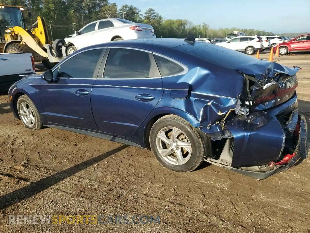 2 Photograph of a damaged car 5NPEG4JA9MH118508 HYUNDAI SONATA 2021