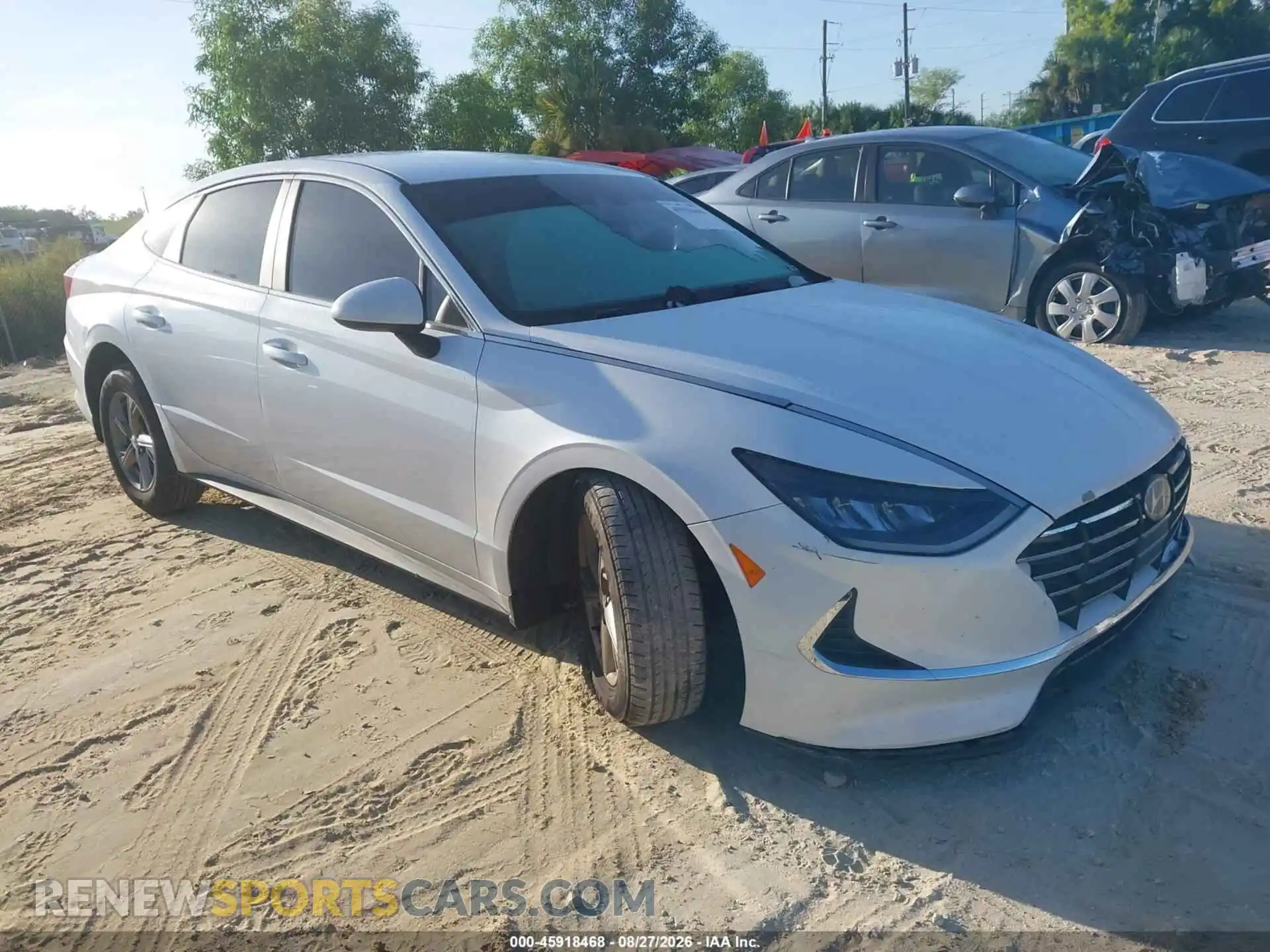 1 Фотография поврежденного автомобиля 5NPEG4JAXMH075829 HYUNDAI SONATA 2021