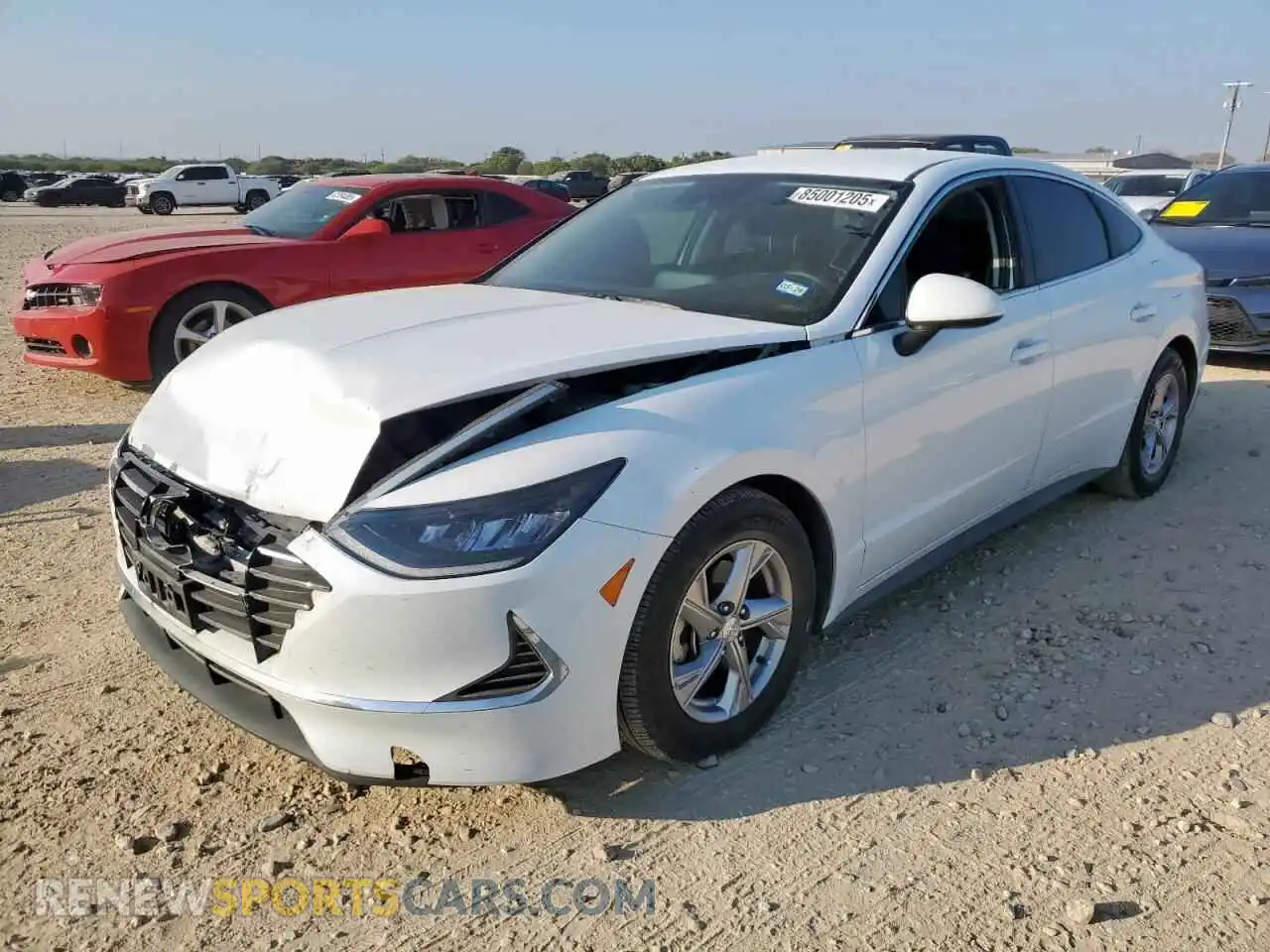 1 fotografías del automóvil dañado 5NPEG4JAXMH111423 HYUNDAI SONATA 2021