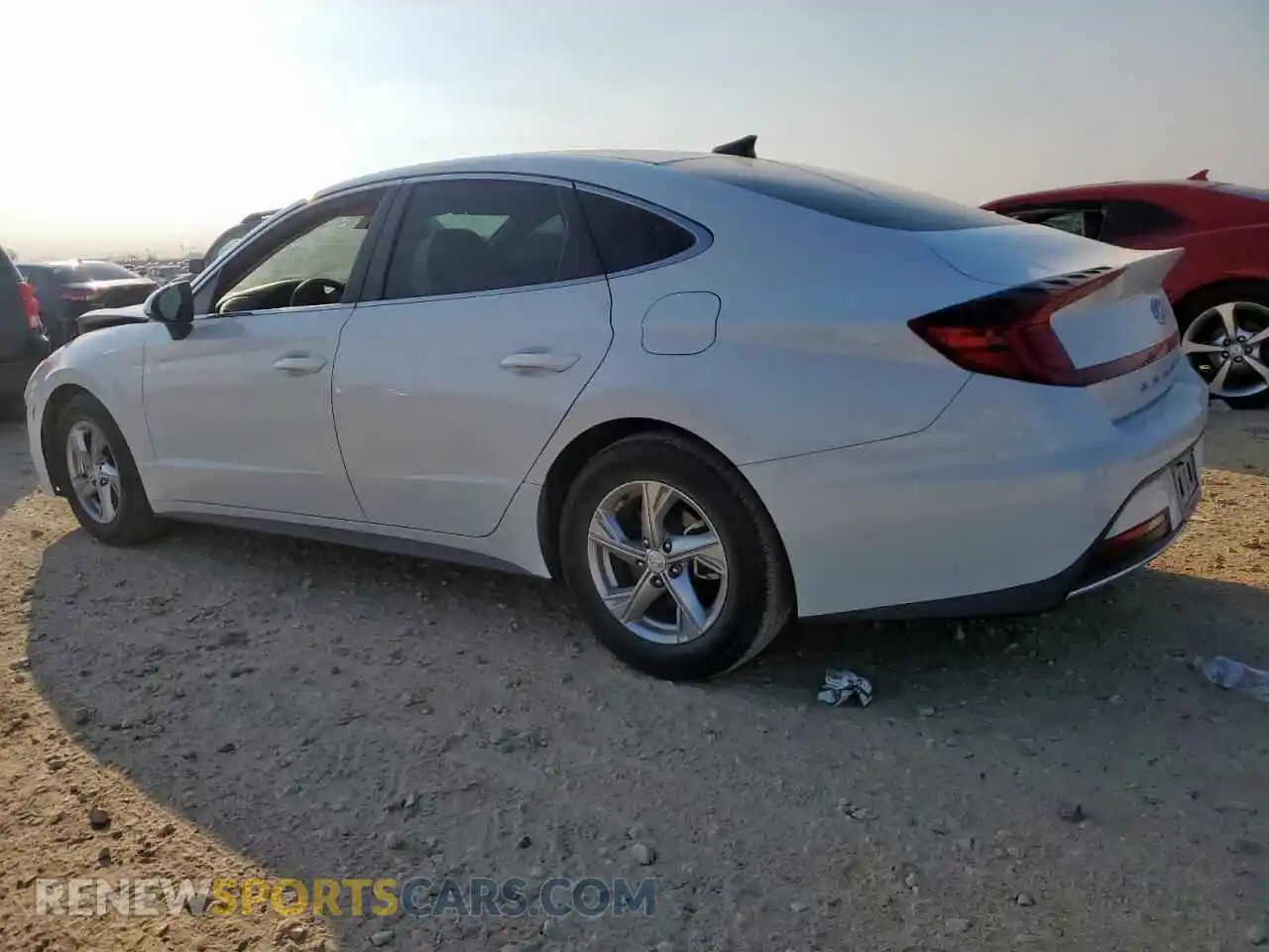 2 fotografías del automóvil dañado 5NPEG4JAXMH111423 HYUNDAI SONATA 2021