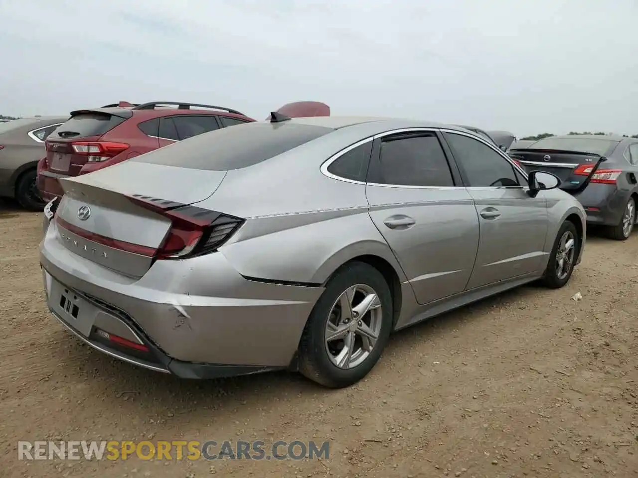 3 Photograph of a damaged car 5NPEG4JAXMH120428 HYUNDAI SONATA 2021