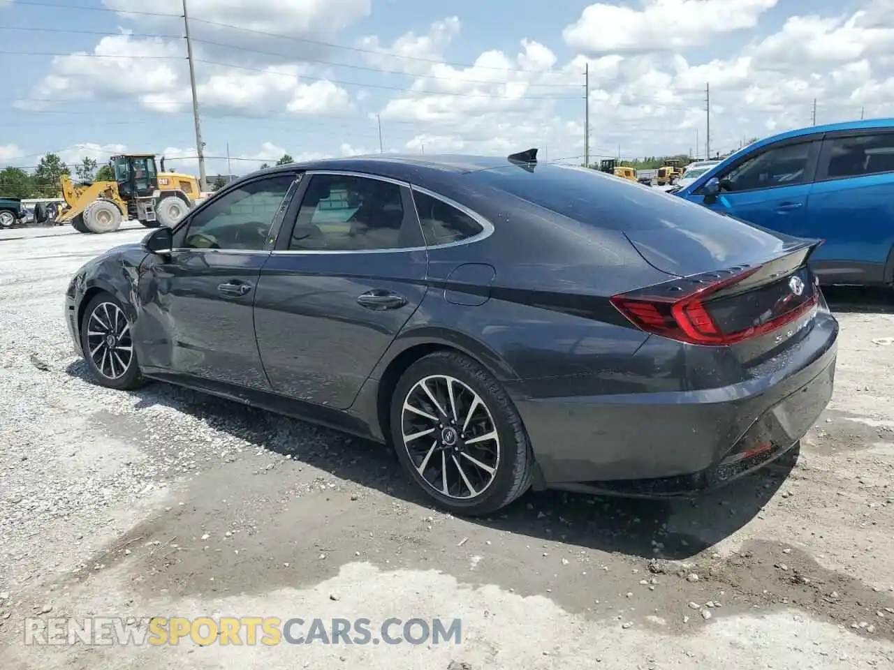 2 Photograph of a damaged car 5NPEH4J20MH084674 HYUNDAI SONATA 2021