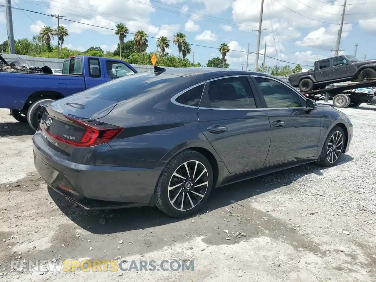 3 Photograph of a damaged car 5NPEH4J20MH084674 HYUNDAI SONATA 2021