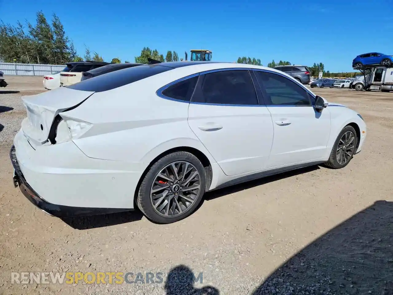 3 Фотография поврежденного автомобиля 5NPEH4J21MH062585 HYUNDAI SONATA 2021