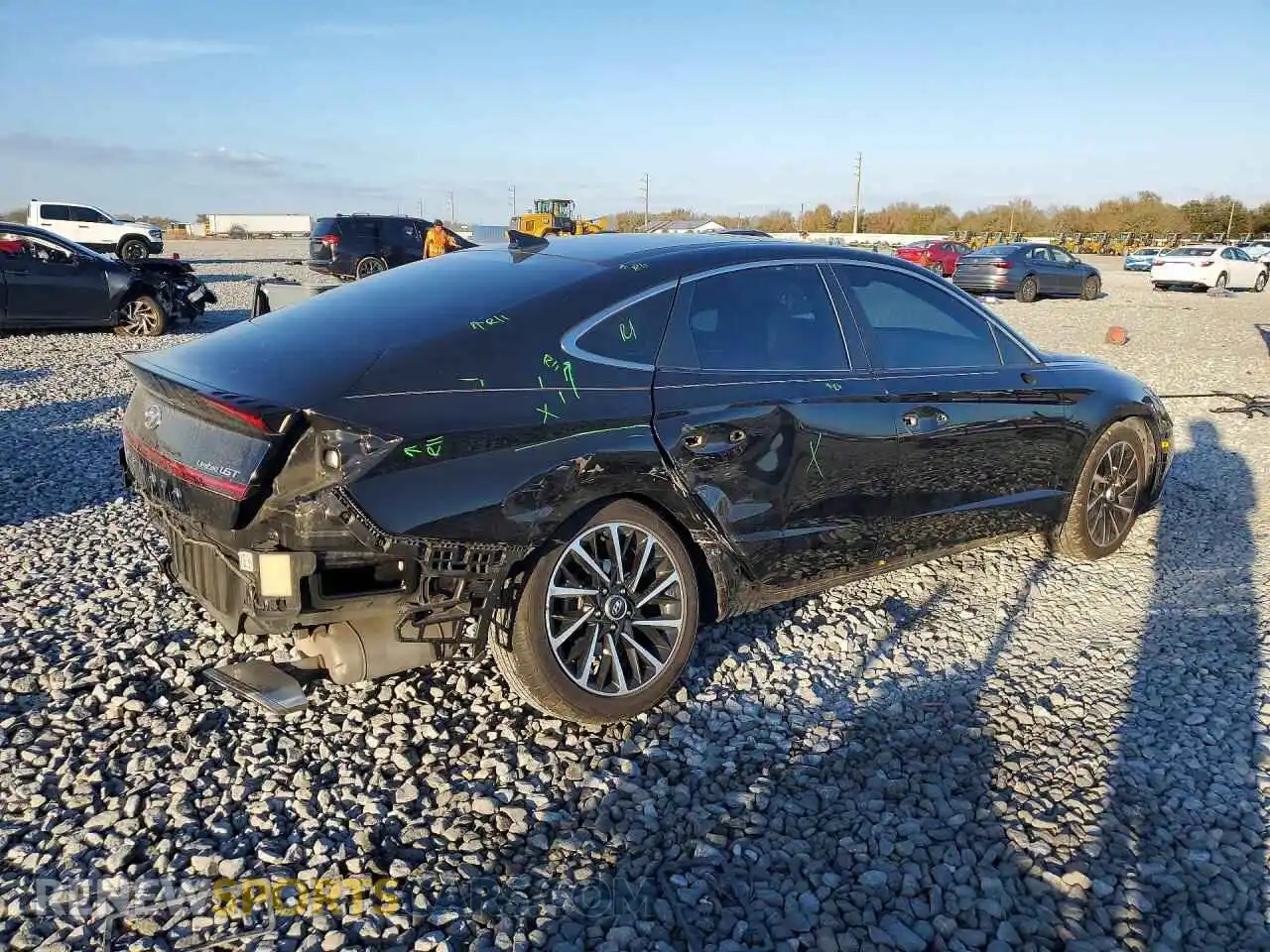 3 Photograph of a damaged car 5NPEH4J21MH071724 HYUNDAI SONATA 2021