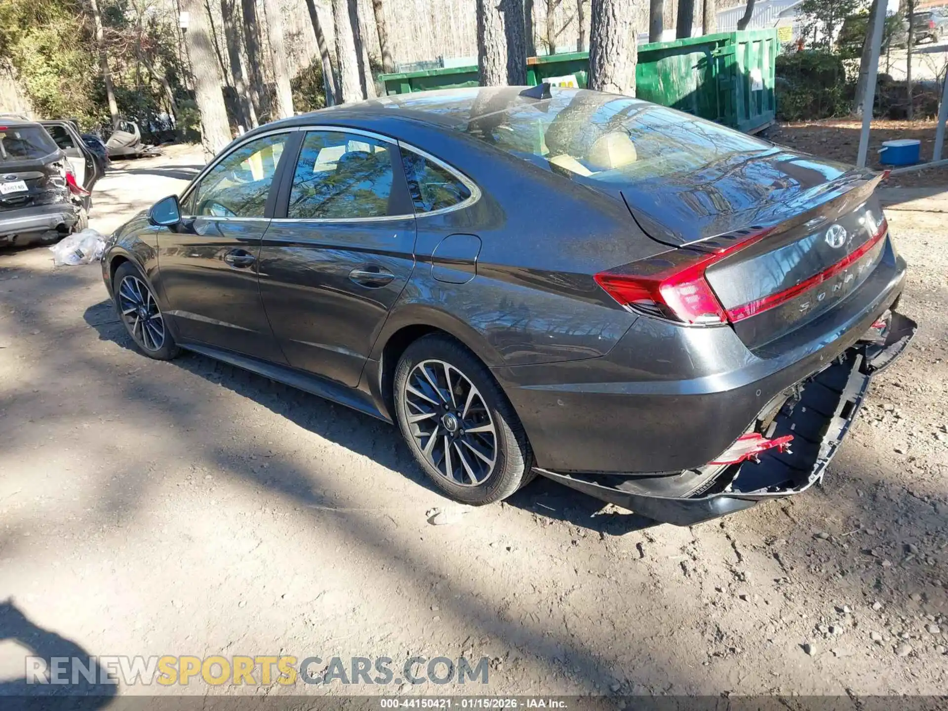 3 Photograph of a damaged car 5NPEH4J21MH080178 HYUNDAI SONATA 2021