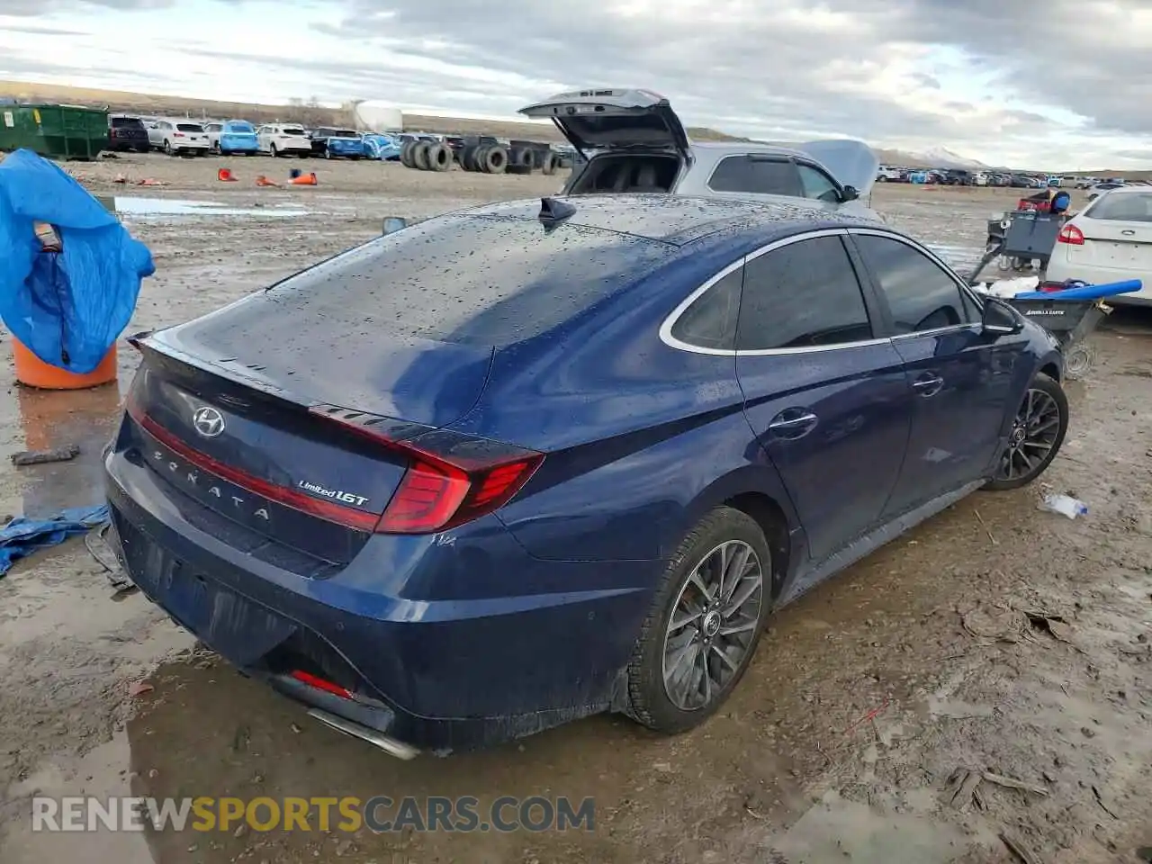 3 Photograph of a damaged car 5NPEH4J21MH119626 HYUNDAI SONATA 2021