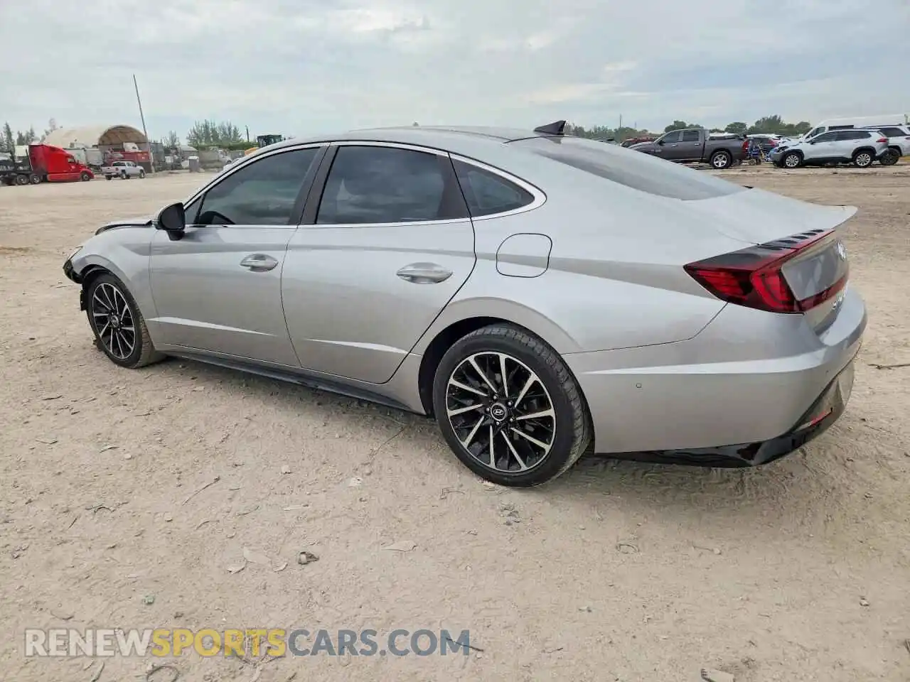2 Photograph of a damaged car 5NPEH4J22MH071845 HYUNDAI SONATA 2021