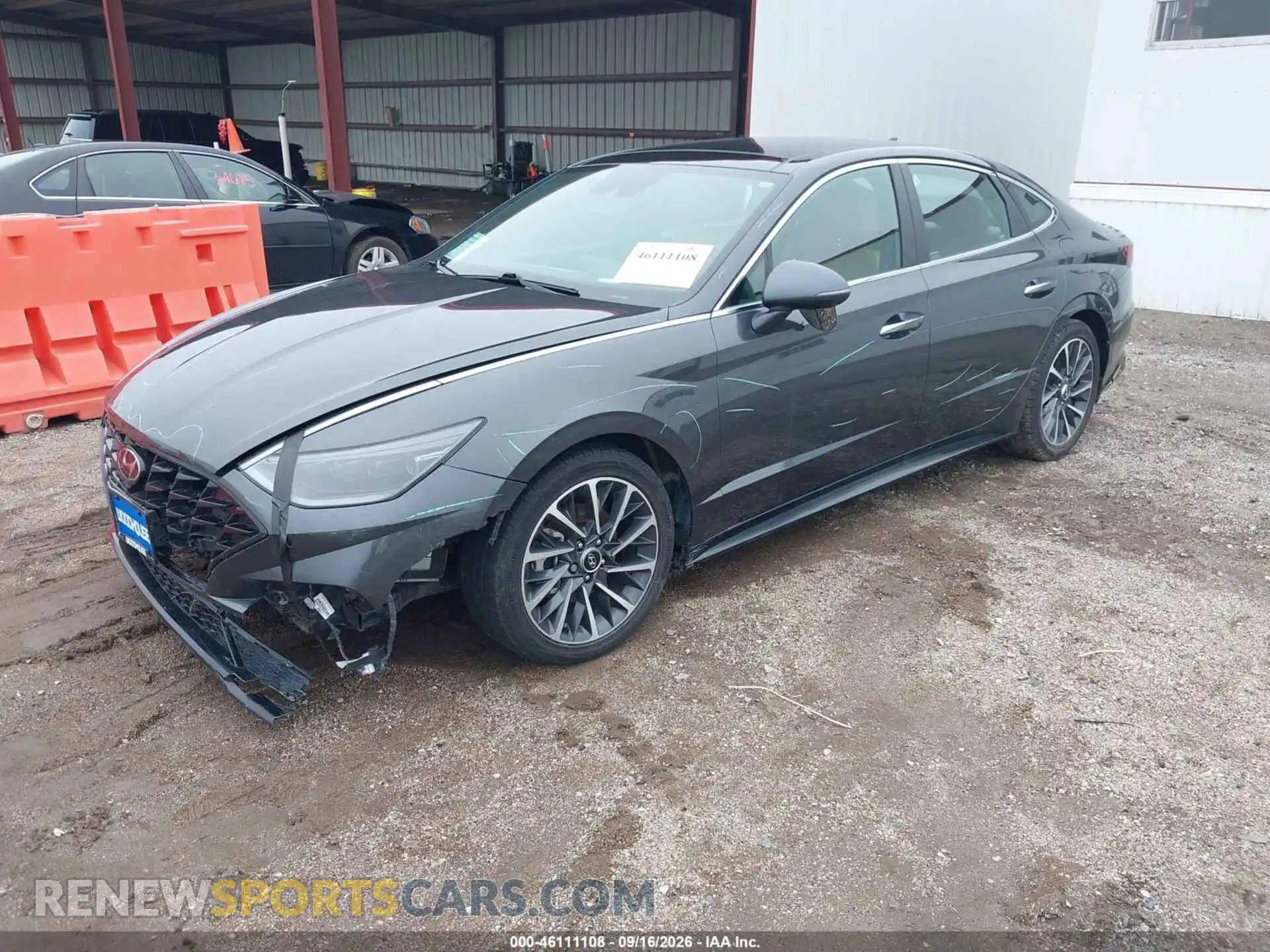2 fotografías del automóvil dañado 5NPEH4J22MH098785 HYUNDAI SONATA 2021