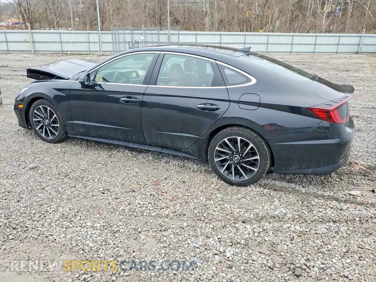 2 Photograph of a damaged car 5NPEH4J23MH070476 HYUNDAI SONATA 2021