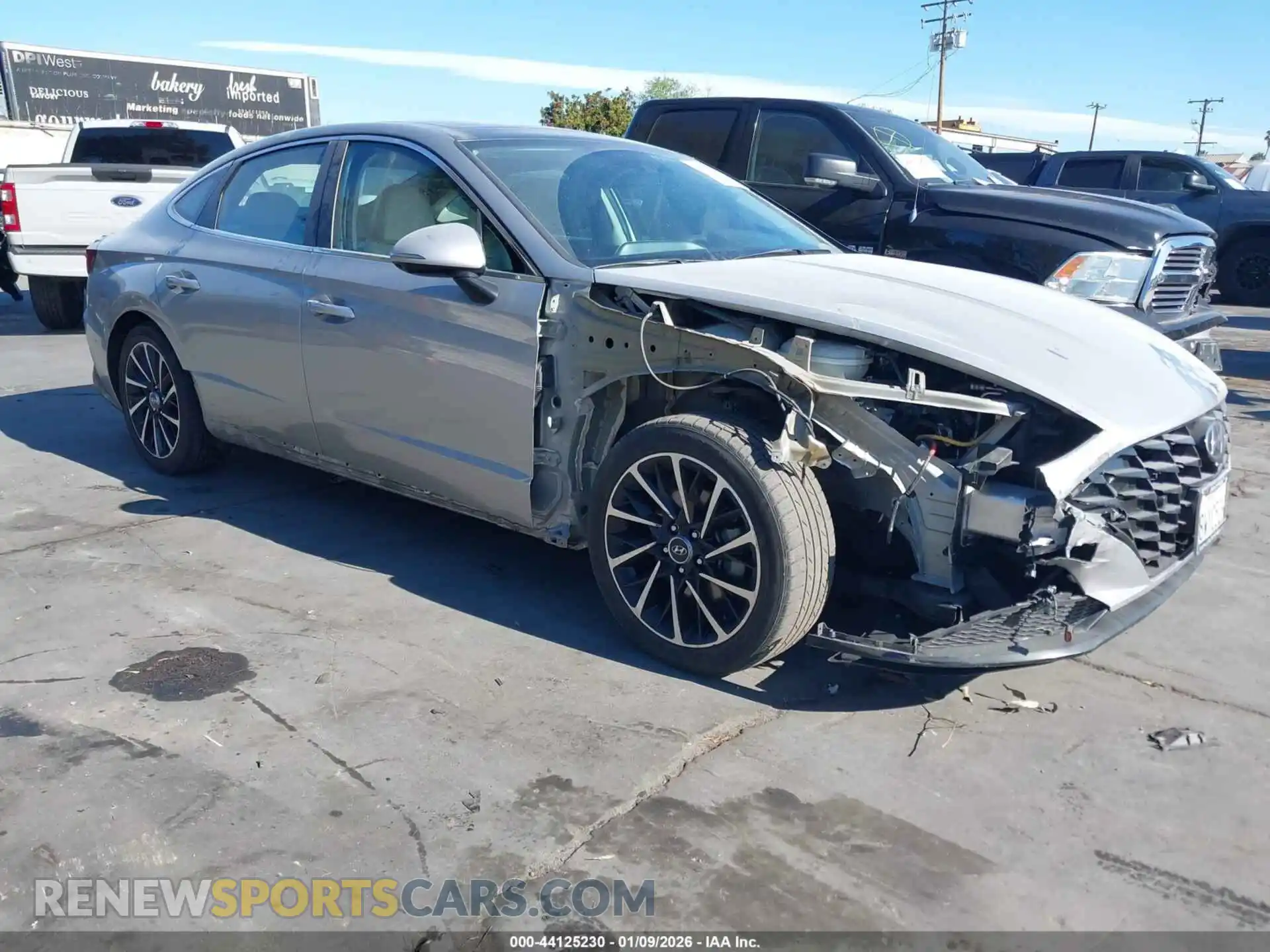 1 Photograph of a damaged car 5NPEH4J23MH072129 HYUNDAI SONATA 2021