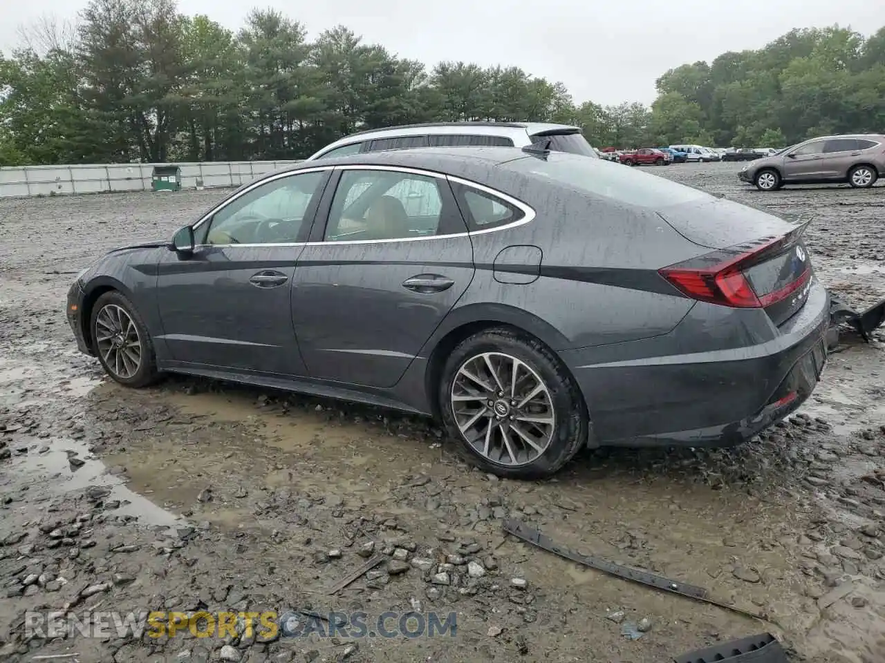 2 Photograph of a damaged car 5NPEH4J23MH087388 HYUNDAI SONATA 2021