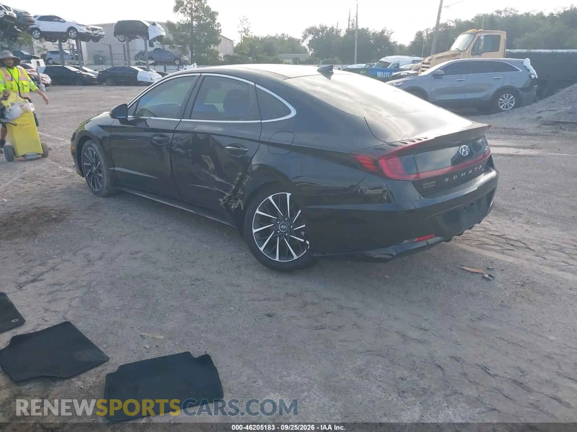 3 Photograph of a damaged car 5NPEH4J23MH111916 HYUNDAI SONATA 2021