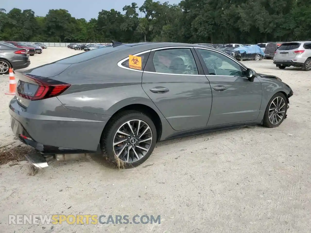 3 Photograph of a damaged car 5NPEH4J23MH116517 HYUNDAI SONATA 2021