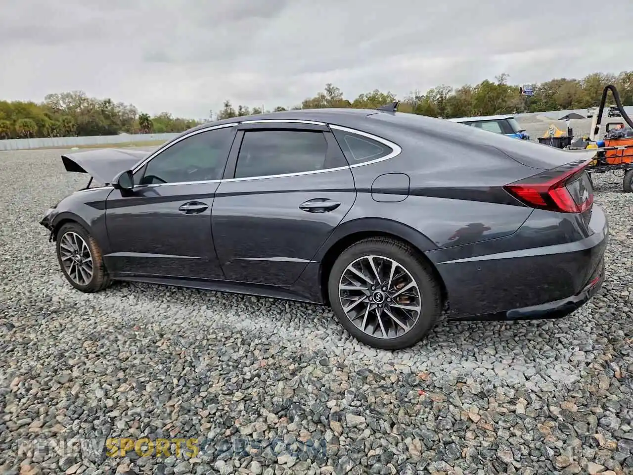 2 Photograph of a damaged car 5NPEH4J23MH123404 HYUNDAI SONATA 2021
