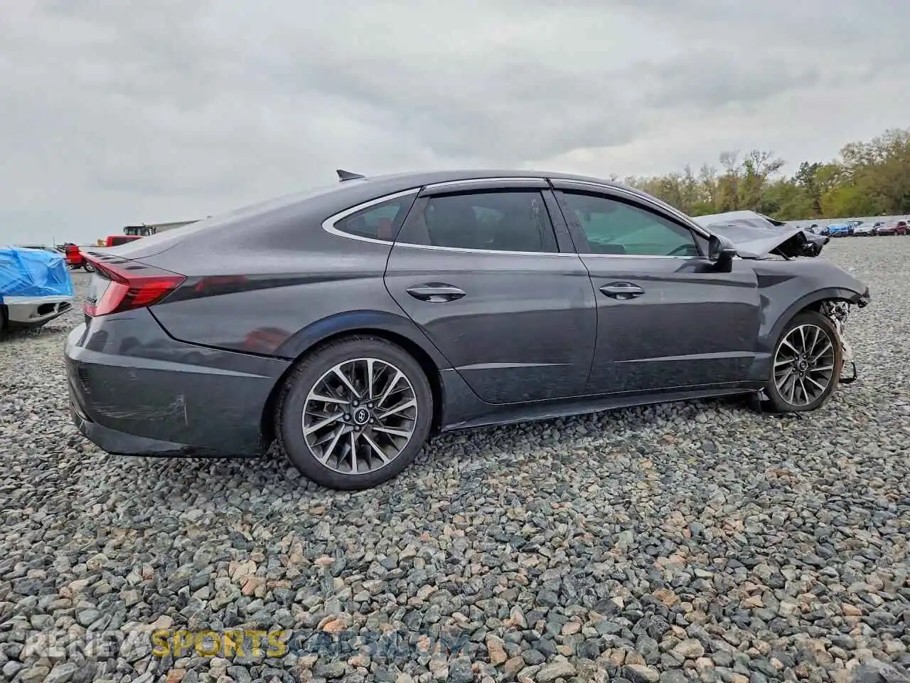 3 Photograph of a damaged car 5NPEH4J23MH123404 HYUNDAI SONATA 2021