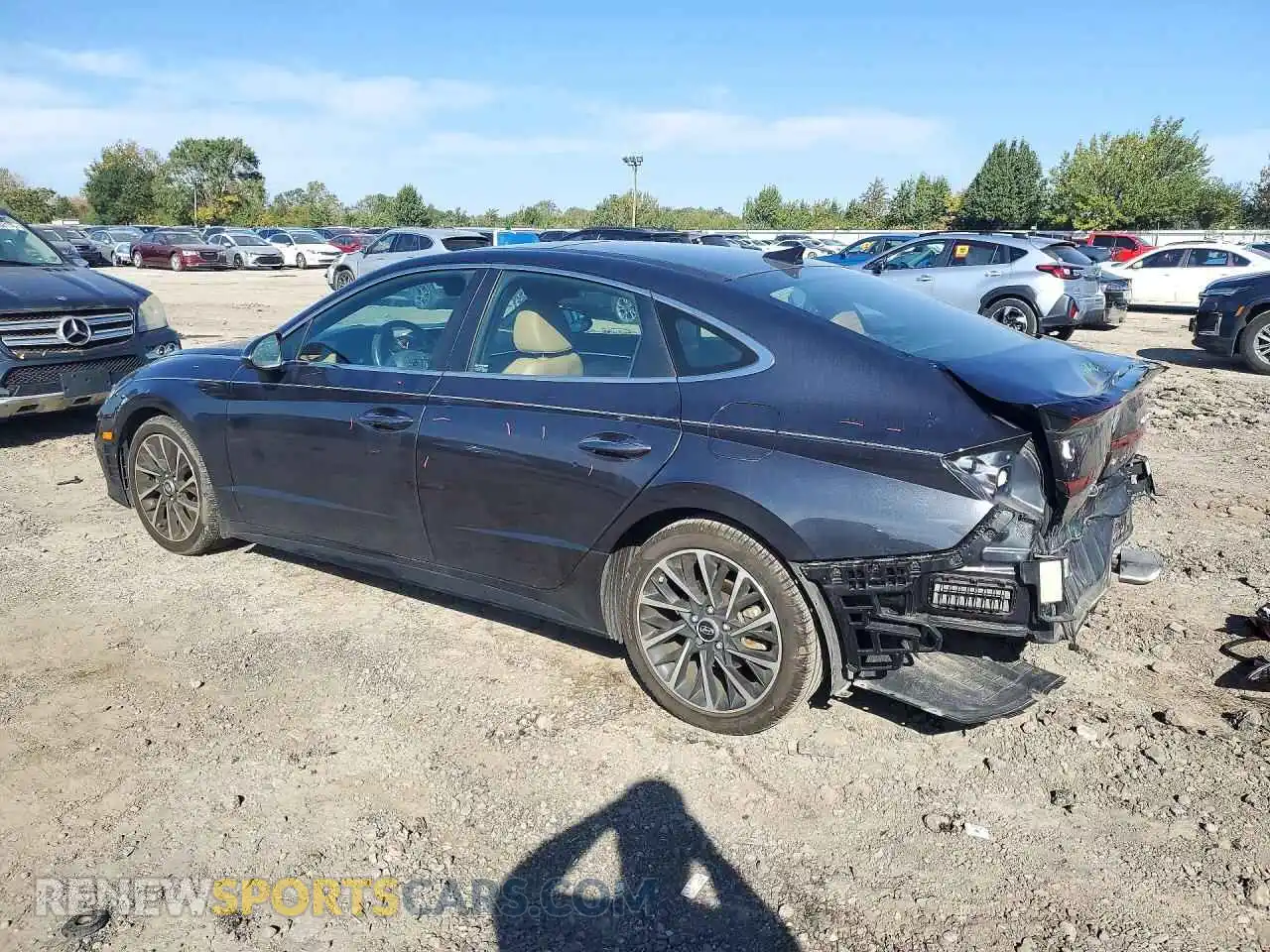 2 Photograph of a damaged car 5NPEH4J24MH088789 HYUNDAI SONATA 2021