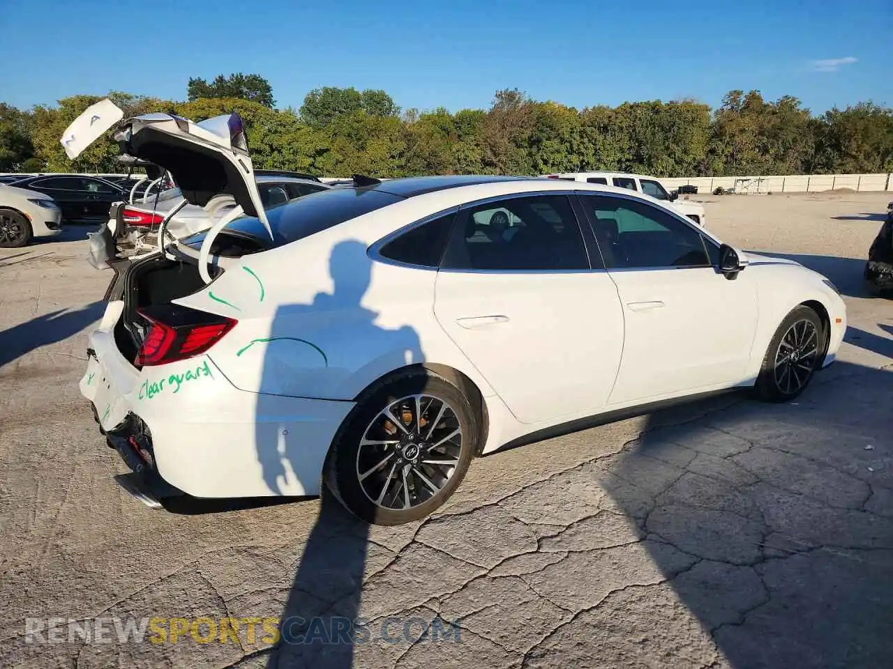 3 Photograph of a damaged car 5NPEH4J24MH099260 HYUNDAI SONATA 2021