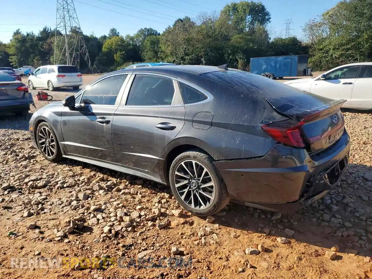 2 Фотография поврежденного автомобиля 5NPEH4J25MH078630 HYUNDAI SONATA 2021