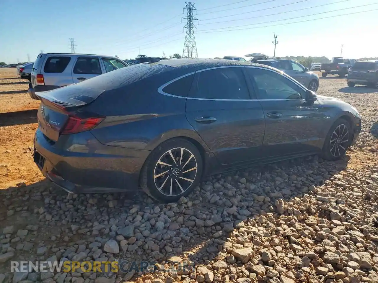 3 Фотография поврежденного автомобиля 5NPEH4J25MH078630 HYUNDAI SONATA 2021