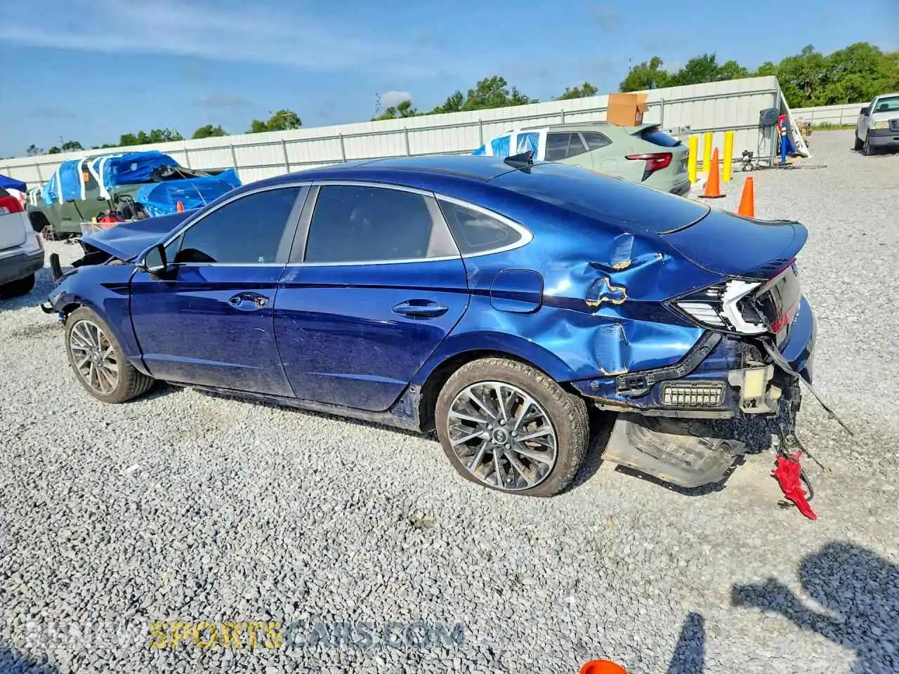 2 Фотография поврежденного автомобиля 5NPEH4J25MH092849 HYUNDAI SONATA 2021