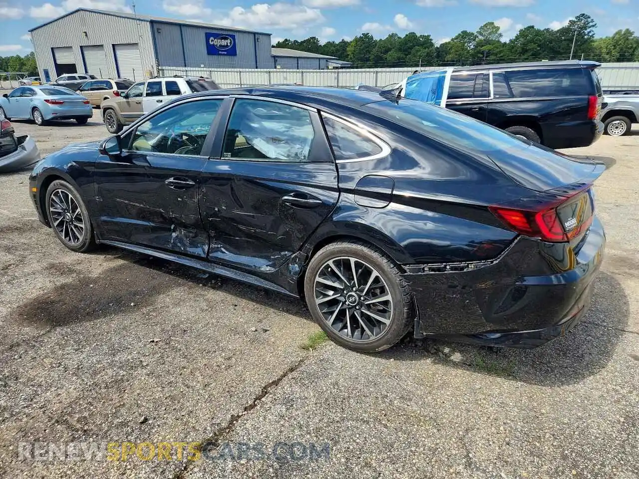 2 Фотография поврежденного автомобиля 5NPEH4J26MH088437 HYUNDAI SONATA 2021