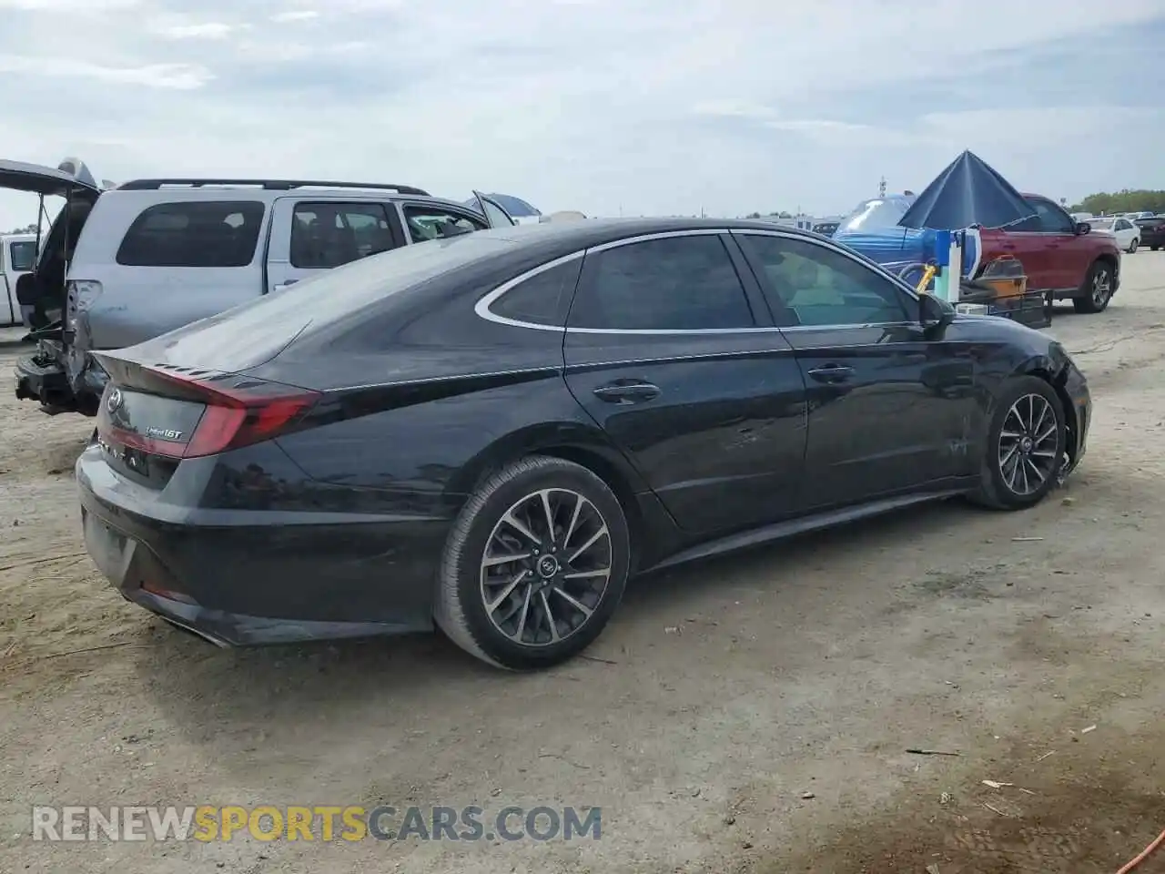 3 Photograph of a damaged car 5NPEH4J26MH089281 HYUNDAI SONATA 2021