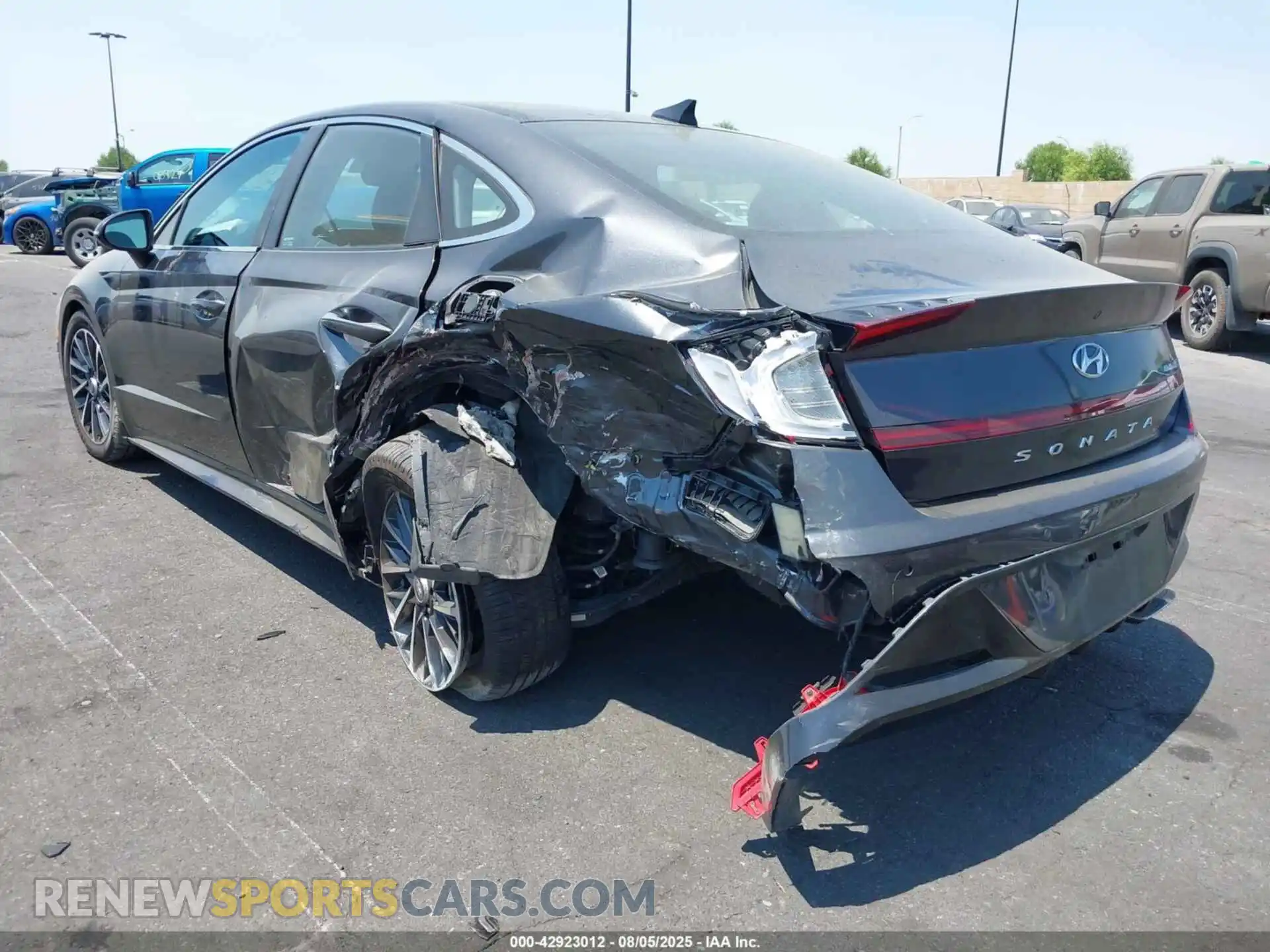 3 Photograph of a damaged car 5NPEH4J26MH093878 HYUNDAI SONATA 2021