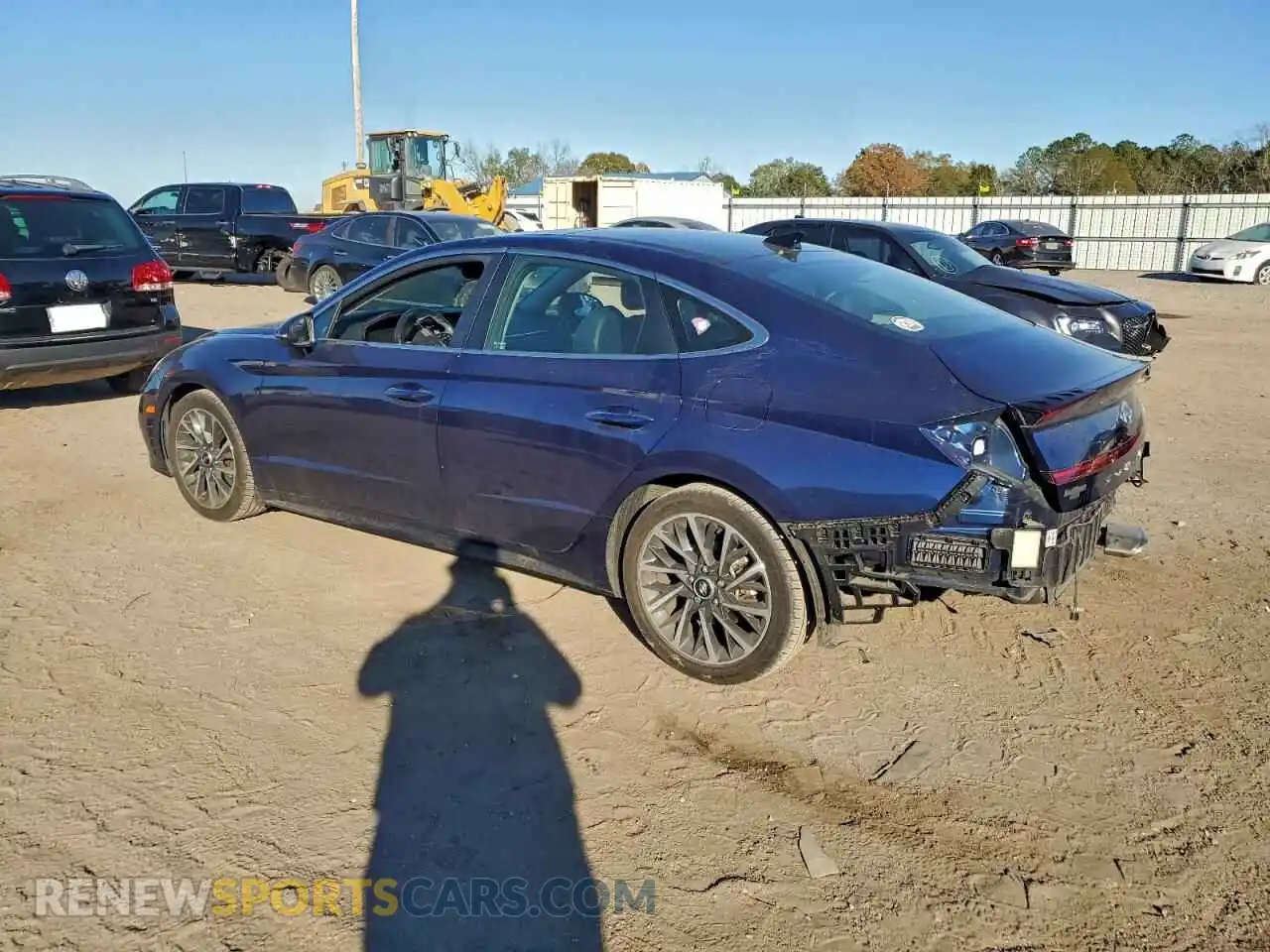 2 Photograph of a damaged car 5NPEH4J26MH106824 HYUNDAI SONATA 2021