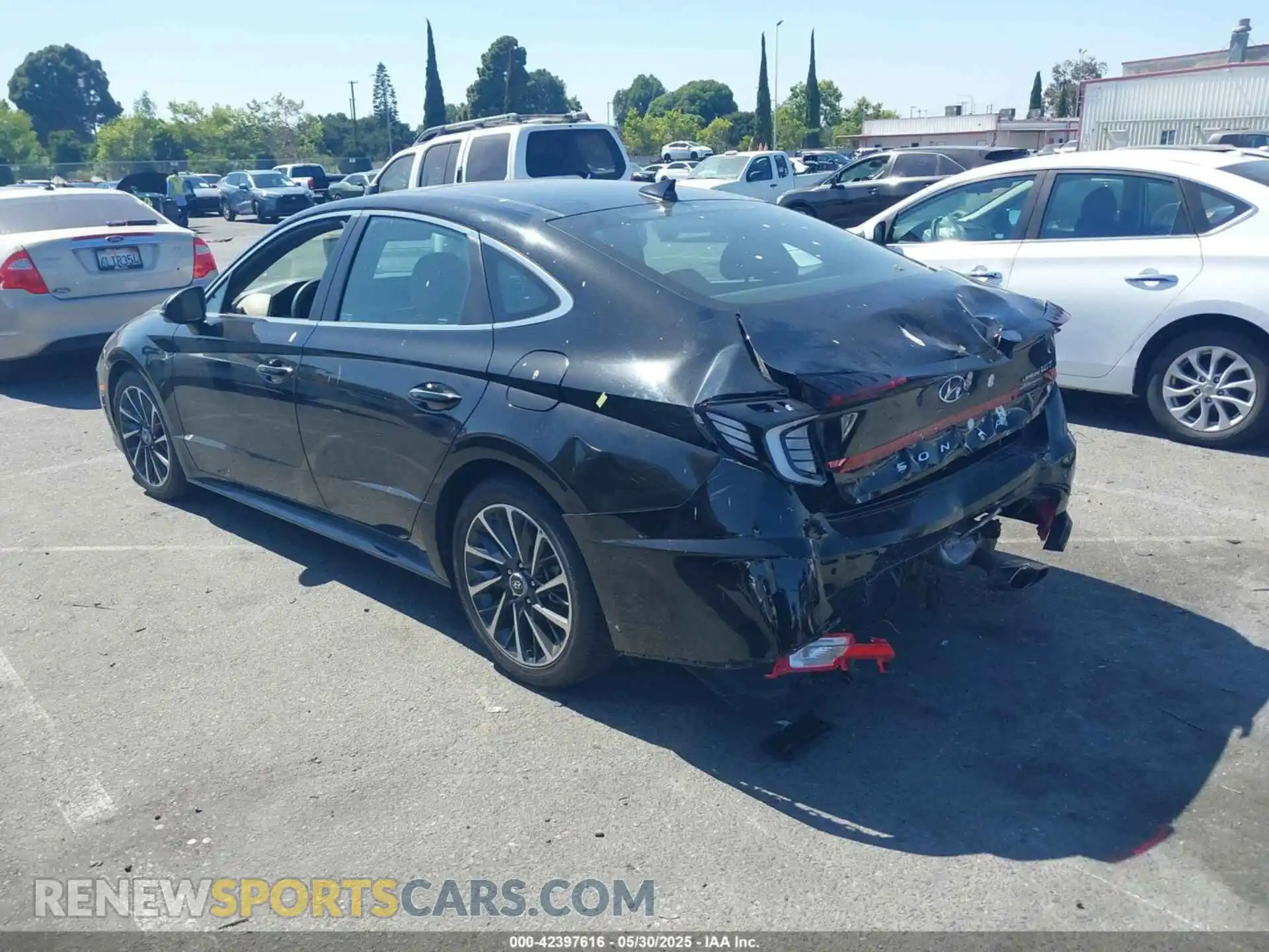 3 Photograph of a damaged car 5NPEH4J26MH122408 HYUNDAI SONATA 2021