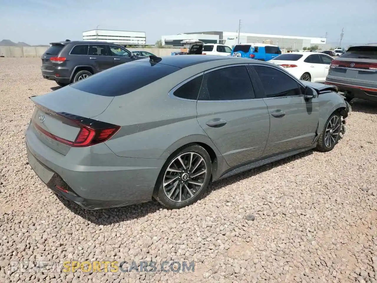 3 Photograph of a damaged car 5NPEH4J27MH067760 HYUNDAI SONATA 2021