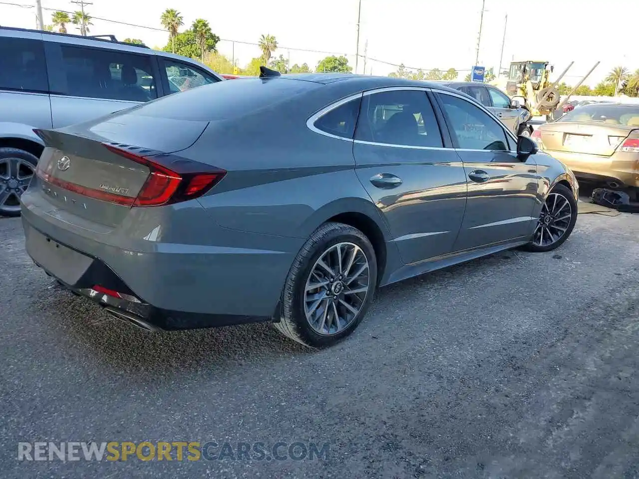 3 Photograph of a damaged car 5NPEH4J27MH110297 HYUNDAI SONATA 2021