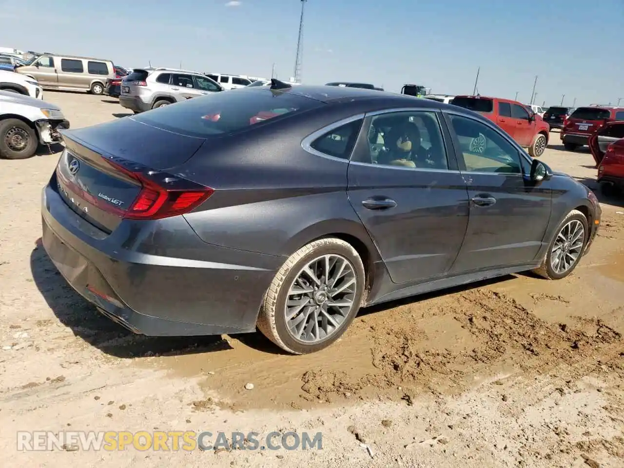 3 Photograph of a damaged car 5NPEH4J27MH113247 HYUNDAI SONATA 2021