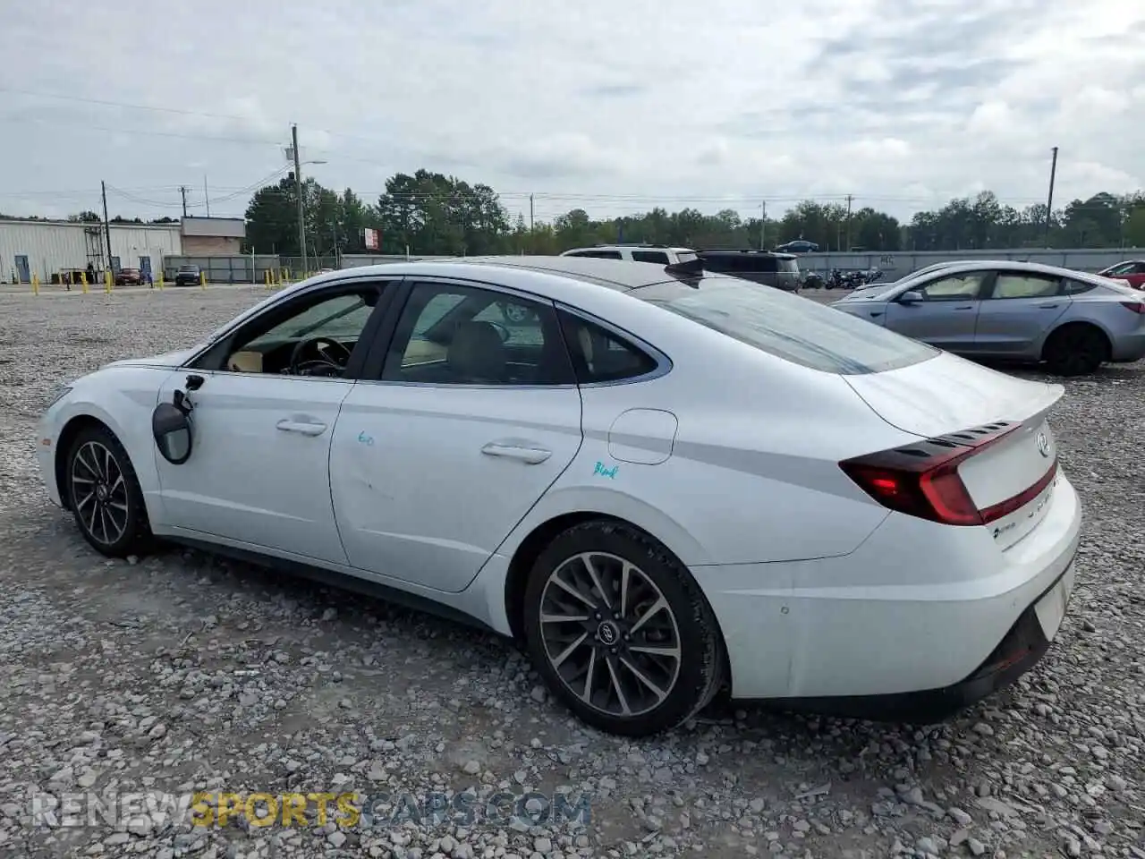 2 Photograph of a damaged car 5NPEH4J28MH075494 HYUNDAI SONATA 2021