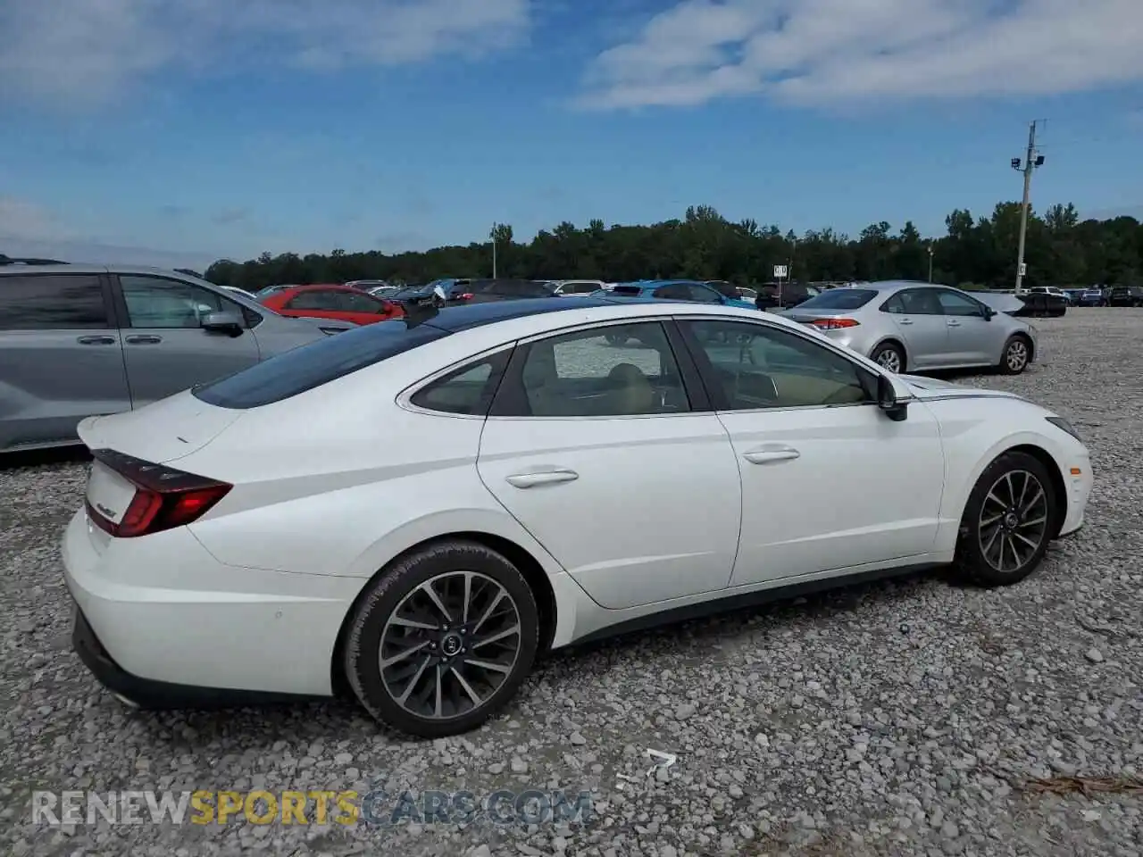 3 Photograph of a damaged car 5NPEH4J28MH075494 HYUNDAI SONATA 2021
