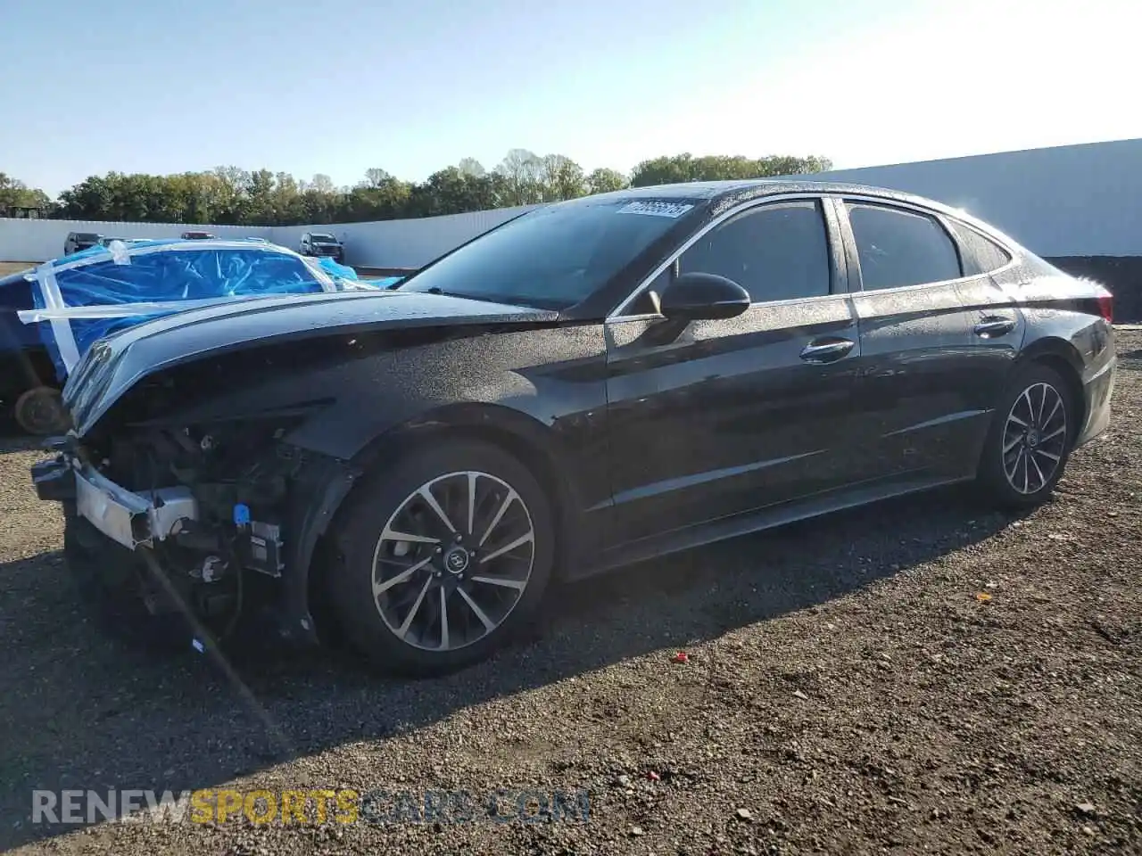 1 Photograph of a damaged car 5NPEH4J28MH085362 HYUNDAI SONATA 2021